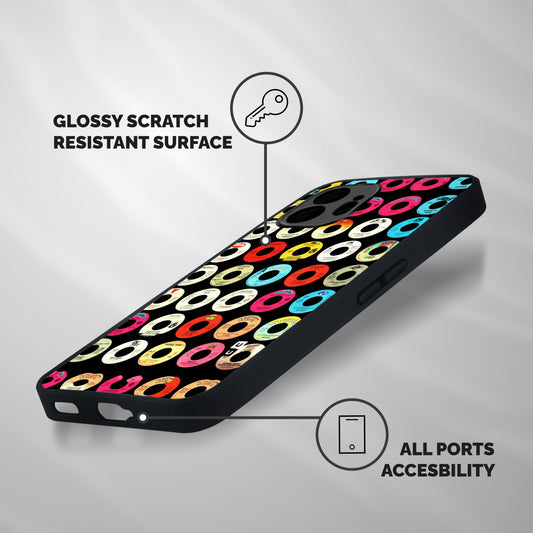 Vintage Collection CDs Shockproof Hybrid Protection (Metal + TPU) Back Case Cover
