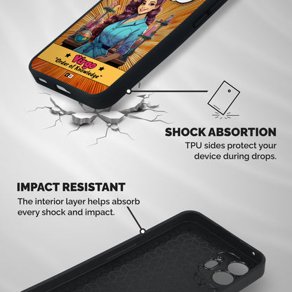 Virgo Order Shockproof Hybrid Protection (Metal + TPU) Back Case Cover