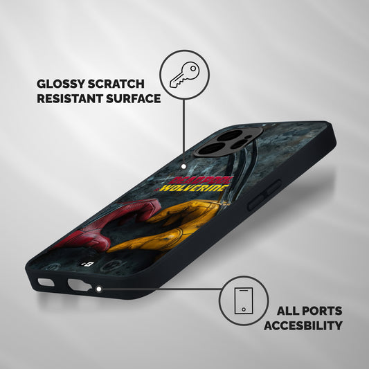 Wade Love Logan Shockproof Hybrid Protection (Metal + TPU) Back Case Cover
