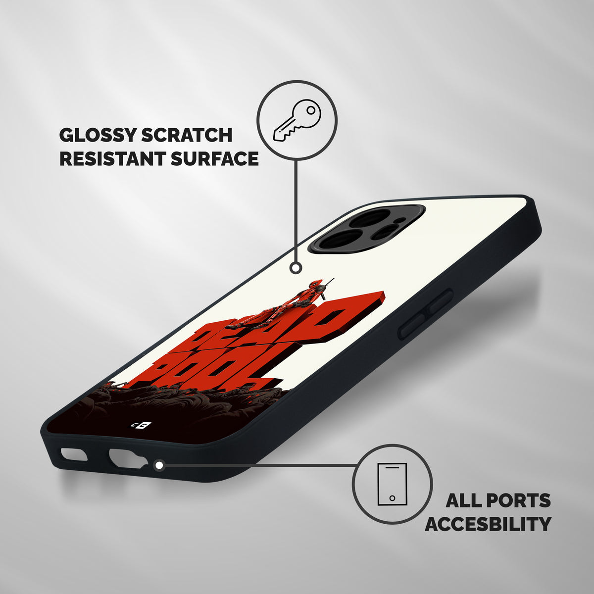 Wade Watching Shockproof Hybrid Protection (Metal + TPU) Back Case Cover