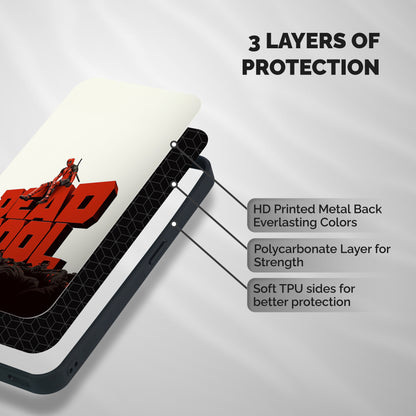 Wade Watching Shockproof Hybrid Protection (Metal + TPU) Back Case Cover