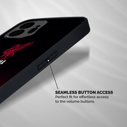 Walk Alone Shockproof Hybrid Protection (Metal + TPU) Back Case Cover