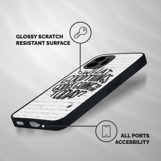 Wall Good Shockproof Hybrid Protection (Metal + TPU) Back Case Cover