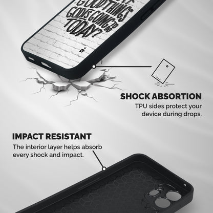 Wall Good Shockproof Hybrid Protection (Metal + TPU) Back Case Cover