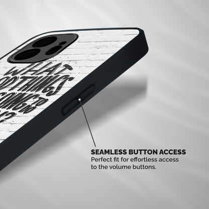 Wall Good Shockproof Hybrid Protection (Metal + TPU) Back Case Cover
