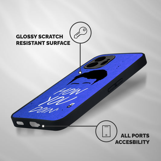 Wassup You Shockproof Hybrid Protection (Metal + TPU) Back Case Cover