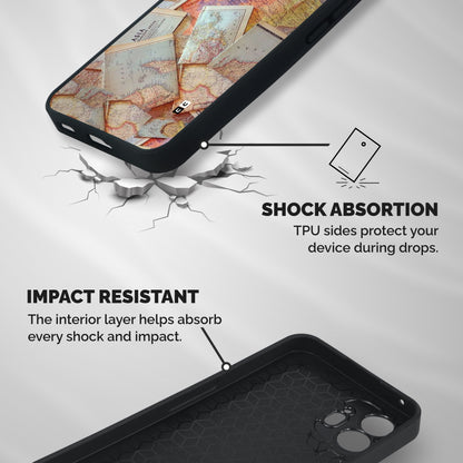 We Wander Shockproof Hybrid Protection (Metal + TPU) Back Case Cover