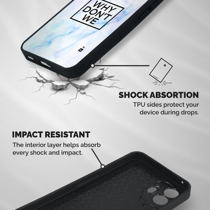 Why Dont We Shockproof Hybrid Protection (Metal + TPU) Back Case Cover