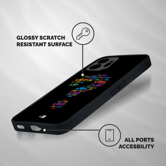Why When Where How Shockproof Hybrid Protection (Metal + TPU) Back Case Cover