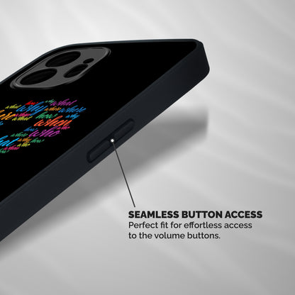 Why When Where How Shockproof Hybrid Protection (Metal + TPU) Back Case Cover