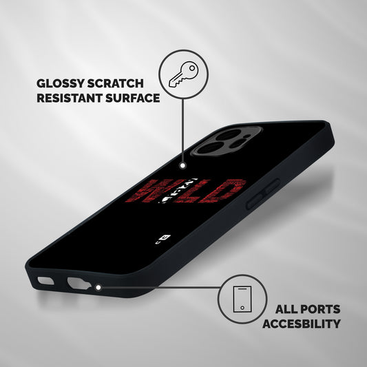 Wild Crazy Shockproof Hybrid Protection (Metal + TPU) Back Case Cover