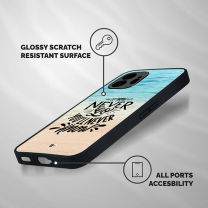 Will Never Know Shockproof Hybrid Protection (Metal + TPU) Back Case Cover