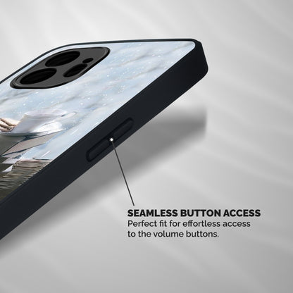 Winter Reads Shockproof Hybrid Protection (Metal + TPU) Back Case Cover