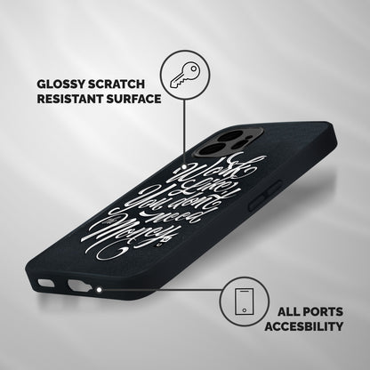 Work Like King Shockproof Hybrid Protection (Metal + TPU) Back Case Cover