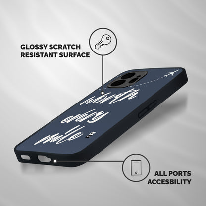 Worth Every Mile Shockproof Hybrid Protection (Metal + TPU) Back Case Cover