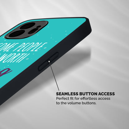 Worth Melting For Shockproof Hybrid Protection (Metal + TPU) Back Case Cover