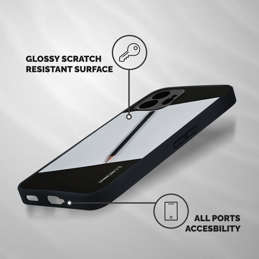 Write Your Thoughts Shockproof Hybrid Protection (Metal + TPU) Back Case Cover