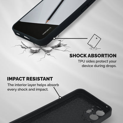 Write Your Thoughts Shockproof Hybrid Protection (Metal + TPU) Back Case Cover