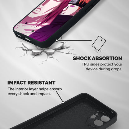 Yahiko With Nagato Shockproof Hybrid Protection (Metal + TPU) Back Case Cover