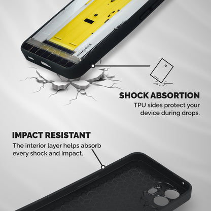 Yellow Door Shockproof Hybrid Protection (Metal + TPU) Back Case Cover