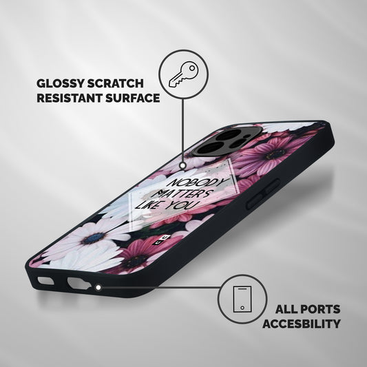 You Matter Shockproof Hybrid Protection (Metal + TPU) Back Case Cover