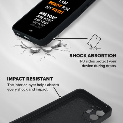 You Ready Shockproof Hybrid Protection (Metal + TPU) Back Case Cover