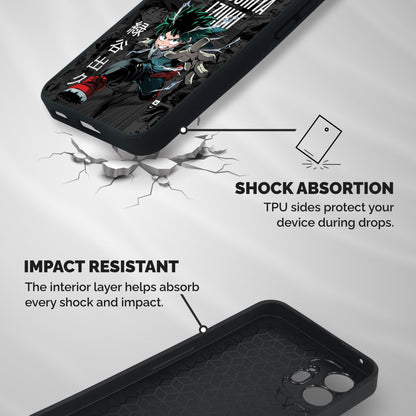 Young Midoriya Shockproof Hybrid Protection (Metal + TPU) Back Case Cover