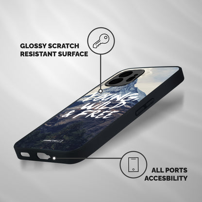 Young Wild and Free Shockproof Hybrid Protection (Metal + TPU) Back Case Cover