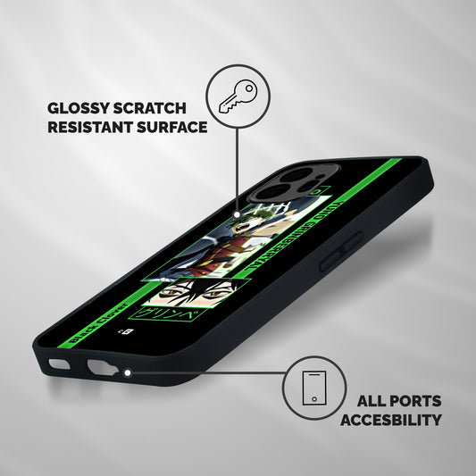 Yuno Black Clover Shockproof Hybrid Protection (Metal + TPU) Back Case Cover