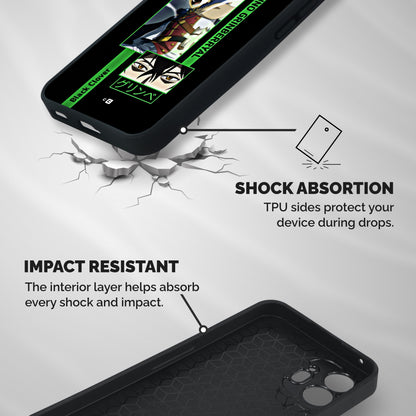 Yuno Black Clover Shockproof Hybrid Protection (Metal + TPU) Back Case Cover