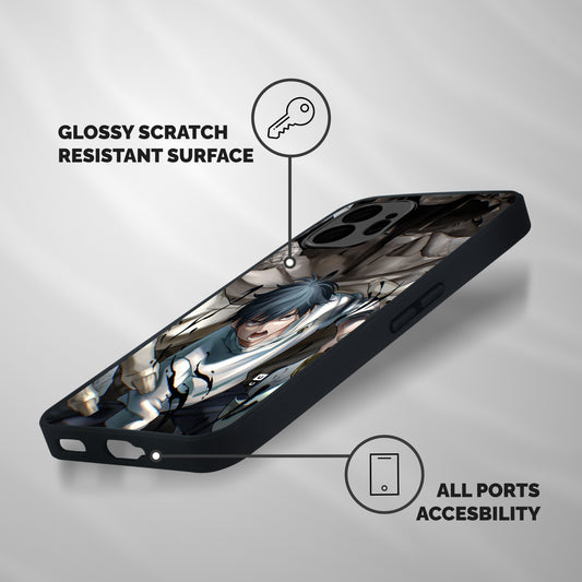 Yuta in the Battle Shockproof Hybrid Protection (Metal + TPU) Back Case Cover