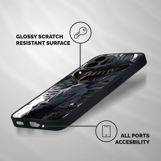 Yuta Strongest Curse User Shockproof Hybrid Protection (Metal + TPU) Back Case Cover