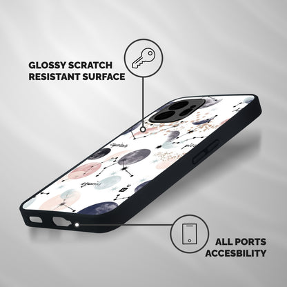 Zodiac Shockproof Hybrid Protection (Metal + TPU) Back Case Cover