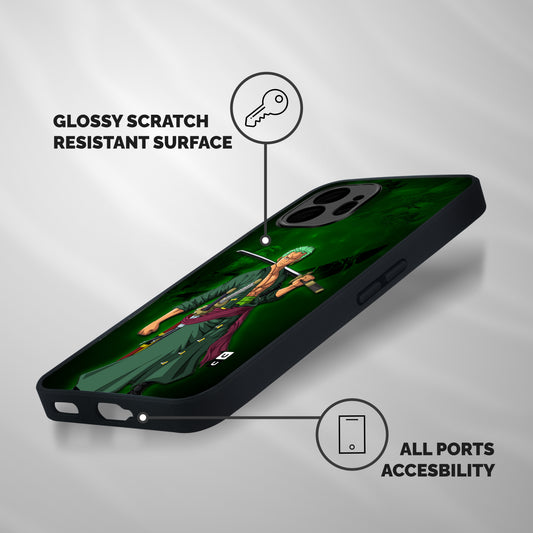 Zoro Ready Shockproof Hybrid Protection (Metal + TPU) Back Case Cover