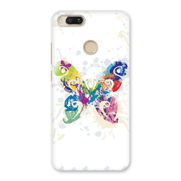 Abstract Butterfly Back Case for Mi A1
