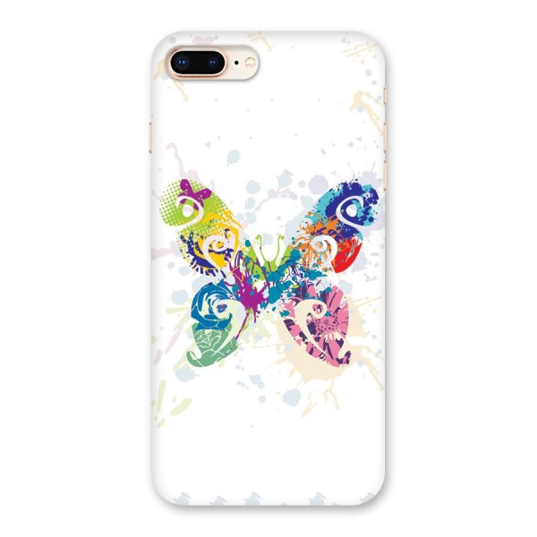 Abstract Butterfly Back Case for iPhone 8 Plus