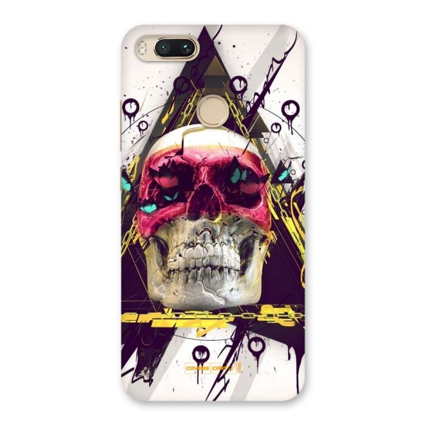 Abstract Skull Back Case for Mi A1