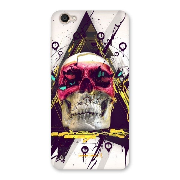 Abstract Skull Back Case for Vivo Y55L