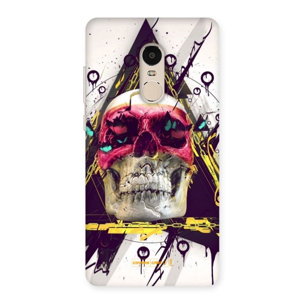 Abstract Skull Back Case for Xiaomi Redmi Note 4