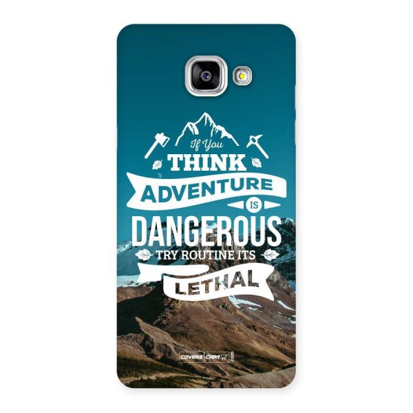 Adventure Dangerous Lethal Back Case for Galaxy A5 2016