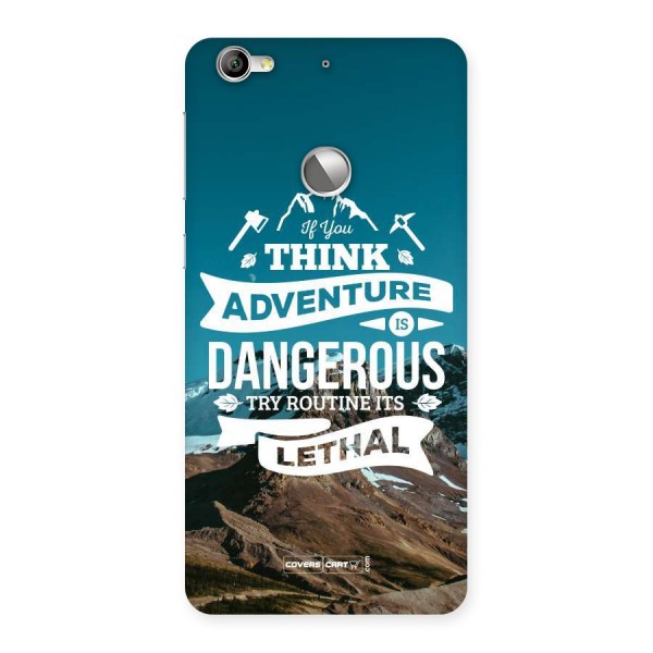 Adventure Dangerous Lethal Back Case for LeTV Le 1S