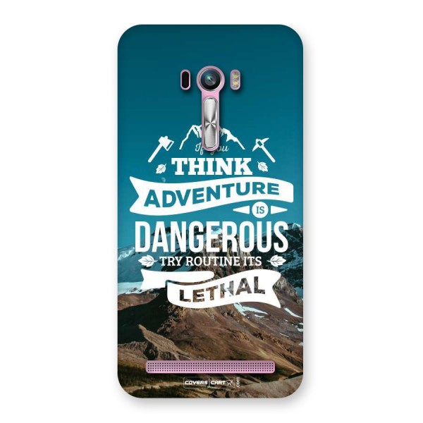 Adventure Dangerous Lethal Back Case for Zenfone Selfie
