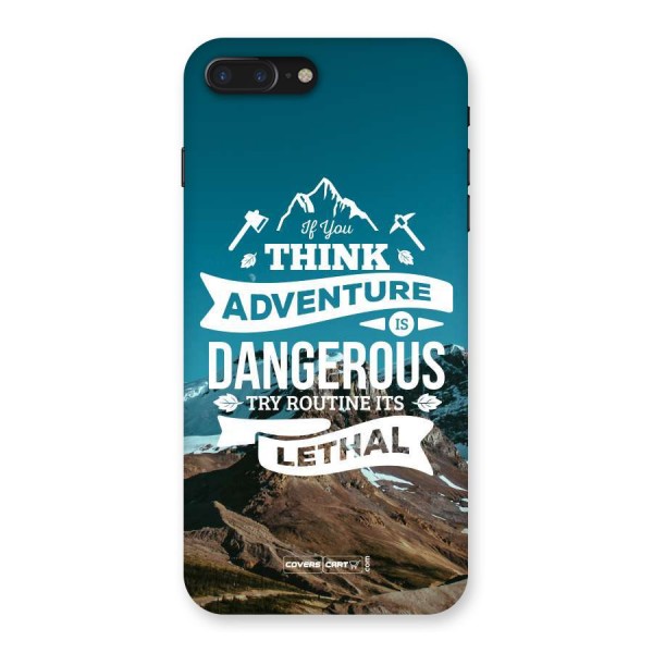 Adventure Dangerous Lethal Back Case for iPhone 7 Plus