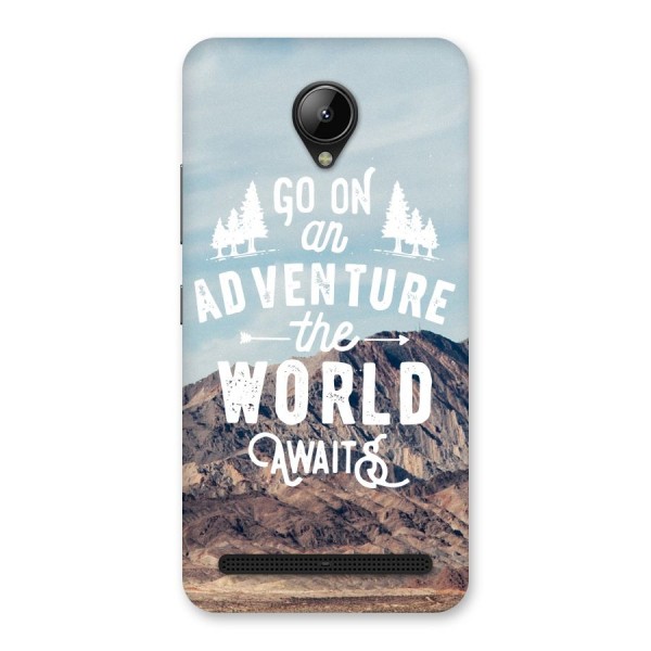 Adventure World Back Case for Lenovo C2