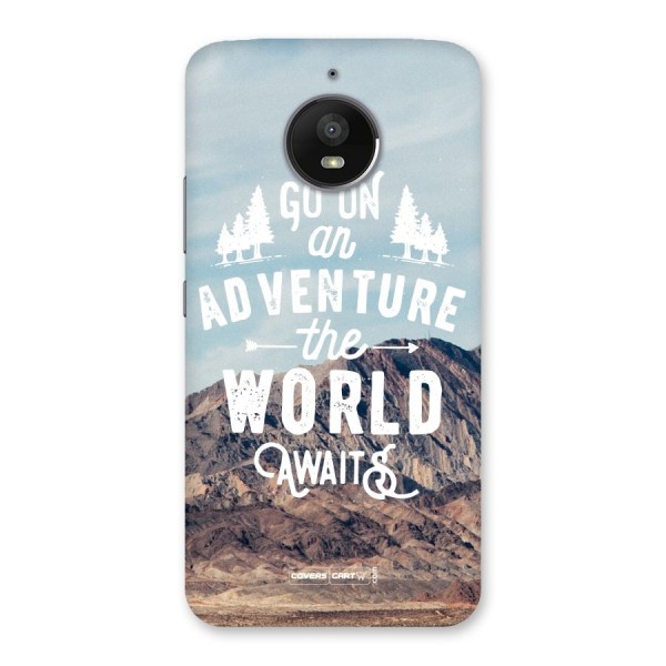 Adventure World Back Case for Moto E4 Plus