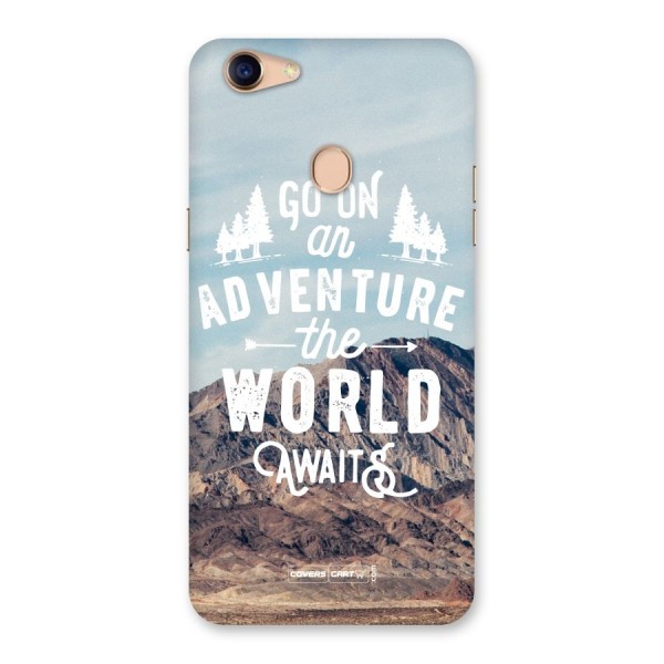 Adventure World Back Case for Oppo F5