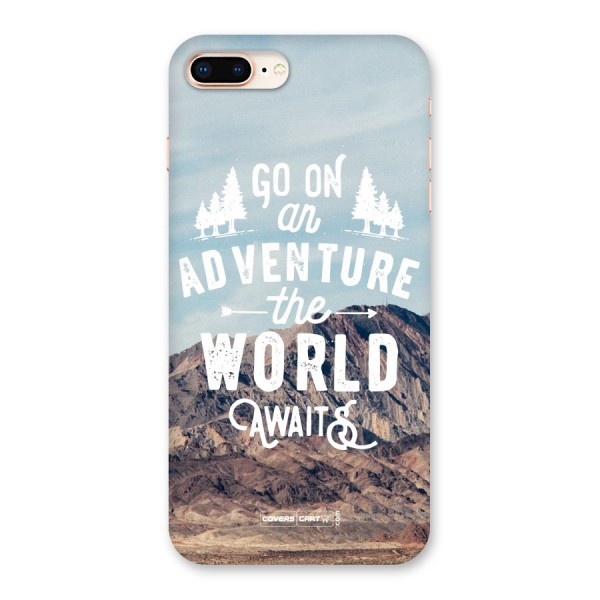 Adventure World Back Case for iPhone 8 Plus