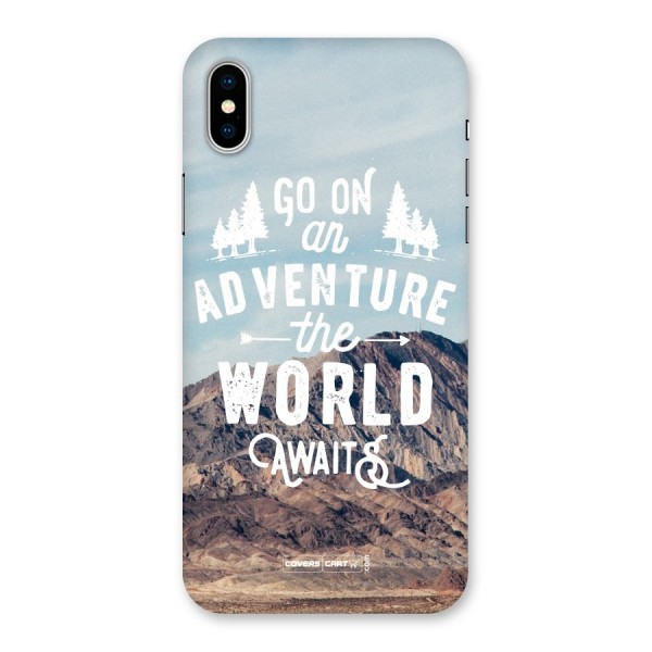 Adventure World Back Case for iPhone X