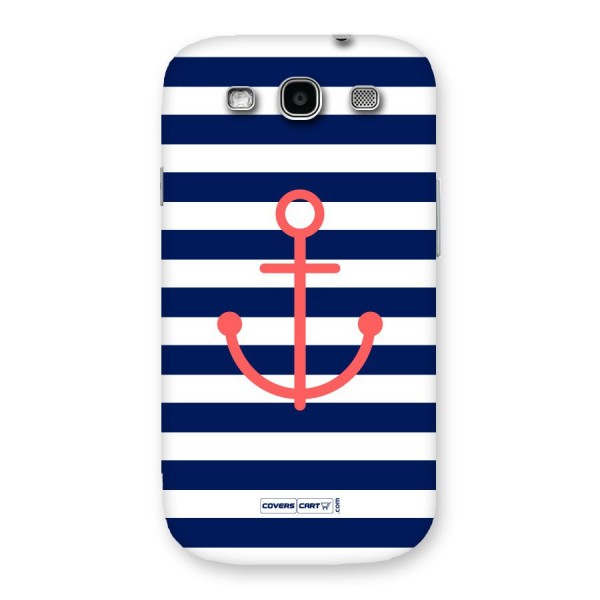 Anchor Stripes Back Case for Galaxy S3