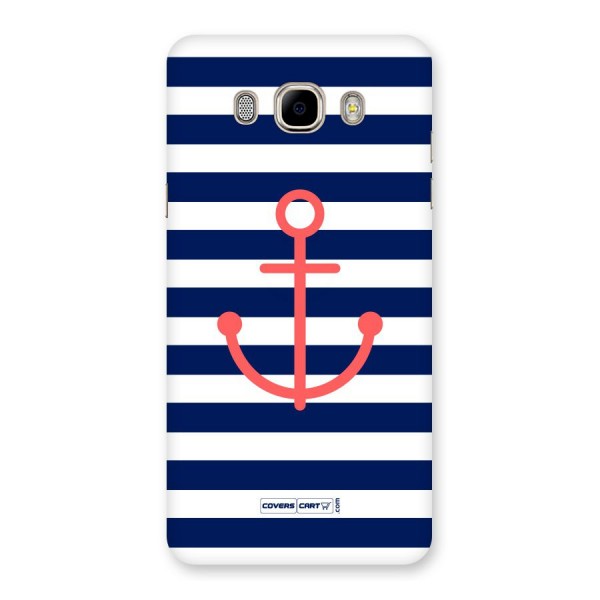 Anchor Stripes Back Case for Samsung Galaxy J7 2016